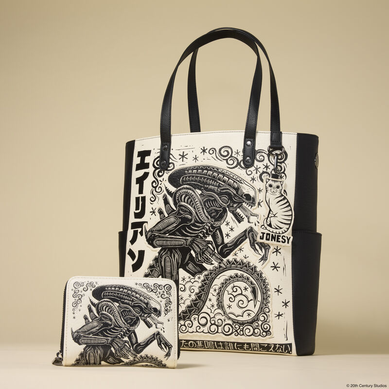 NYCC Exclusive Alien x Mondo Attack Peter Tote Bag, , hi-res view 2